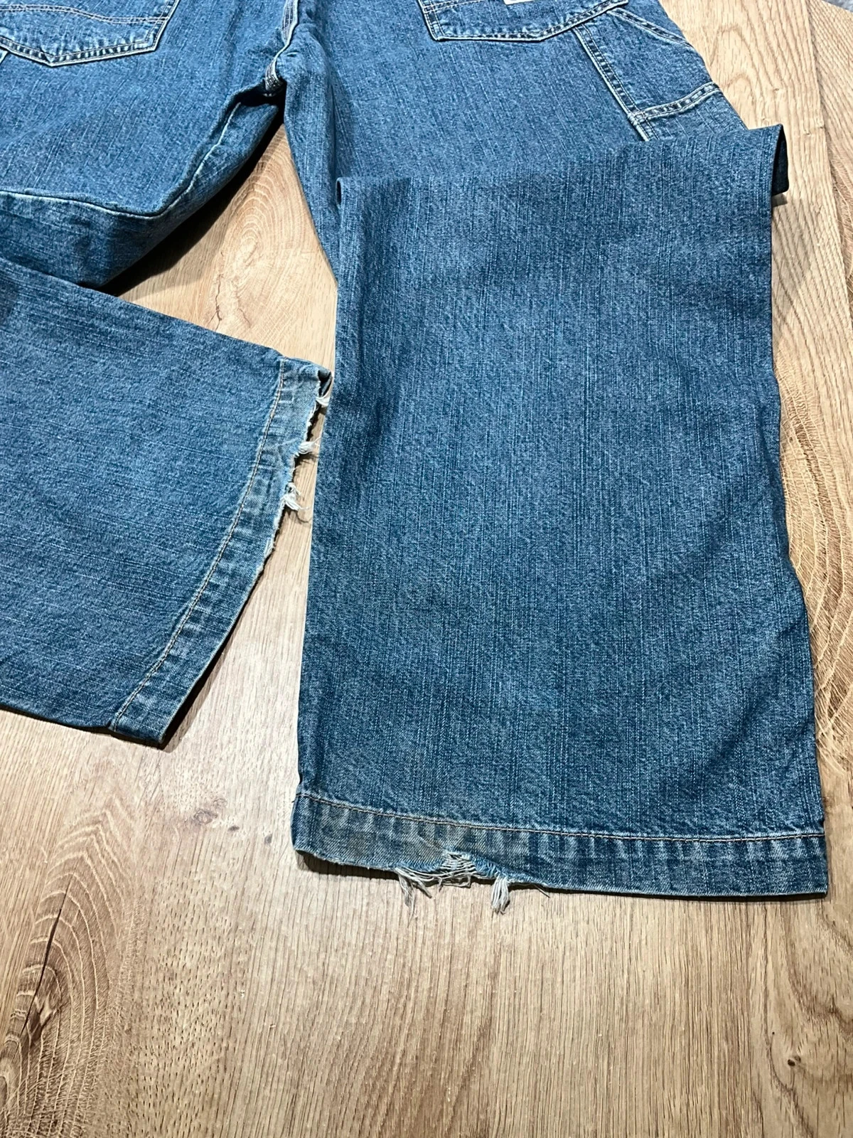 Jean Levi’s Homme  Carpenter W36 L30 Workwear Vintage 100% Coton Bleu  Lvh 106 – photo 7